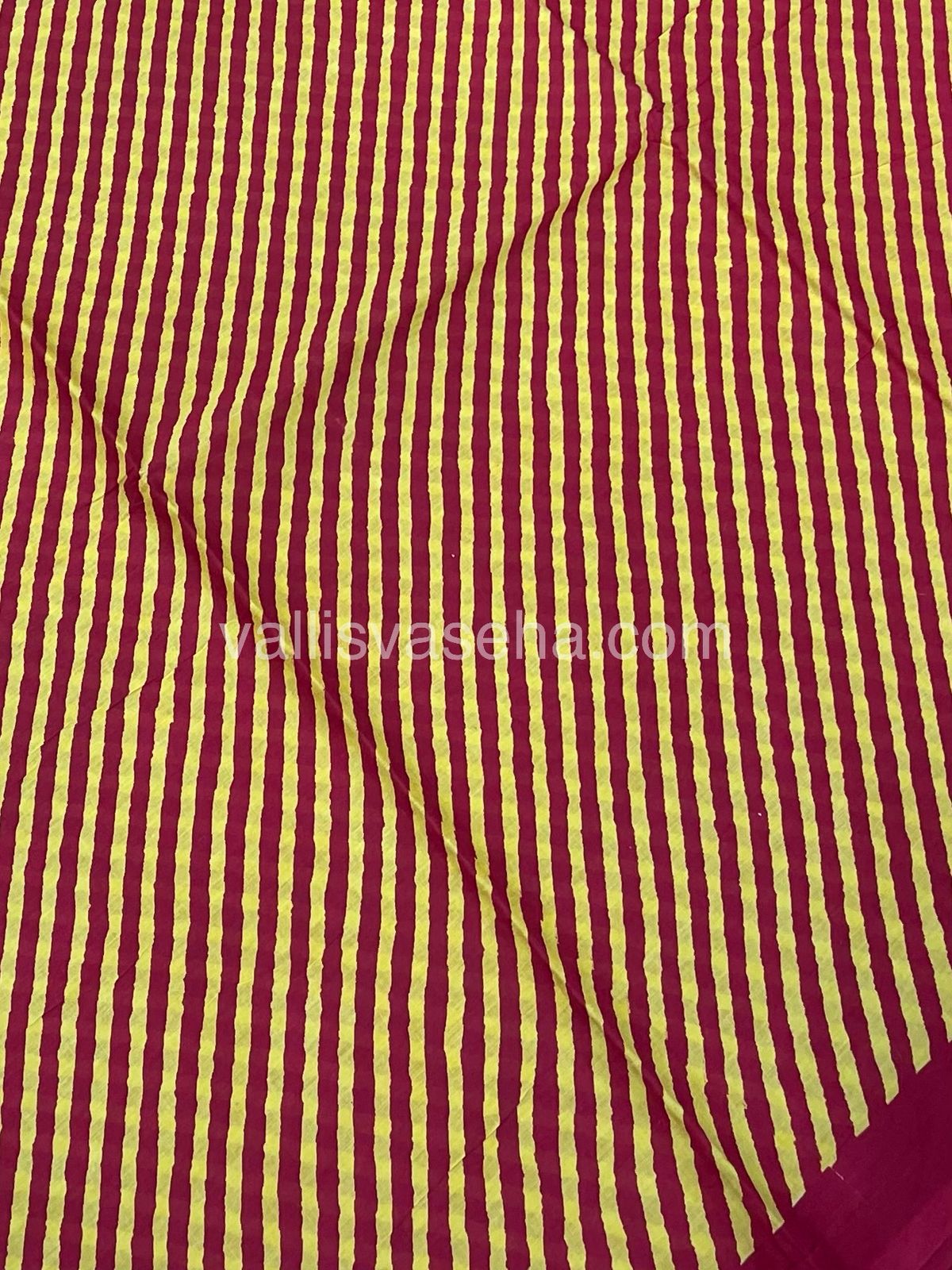 Pure Soft Mul Mul Cotton Sarees - Hand Block Prints - VVMMC008