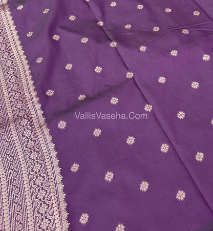Semi Soft Silk - Purple Shade -VVSSS019