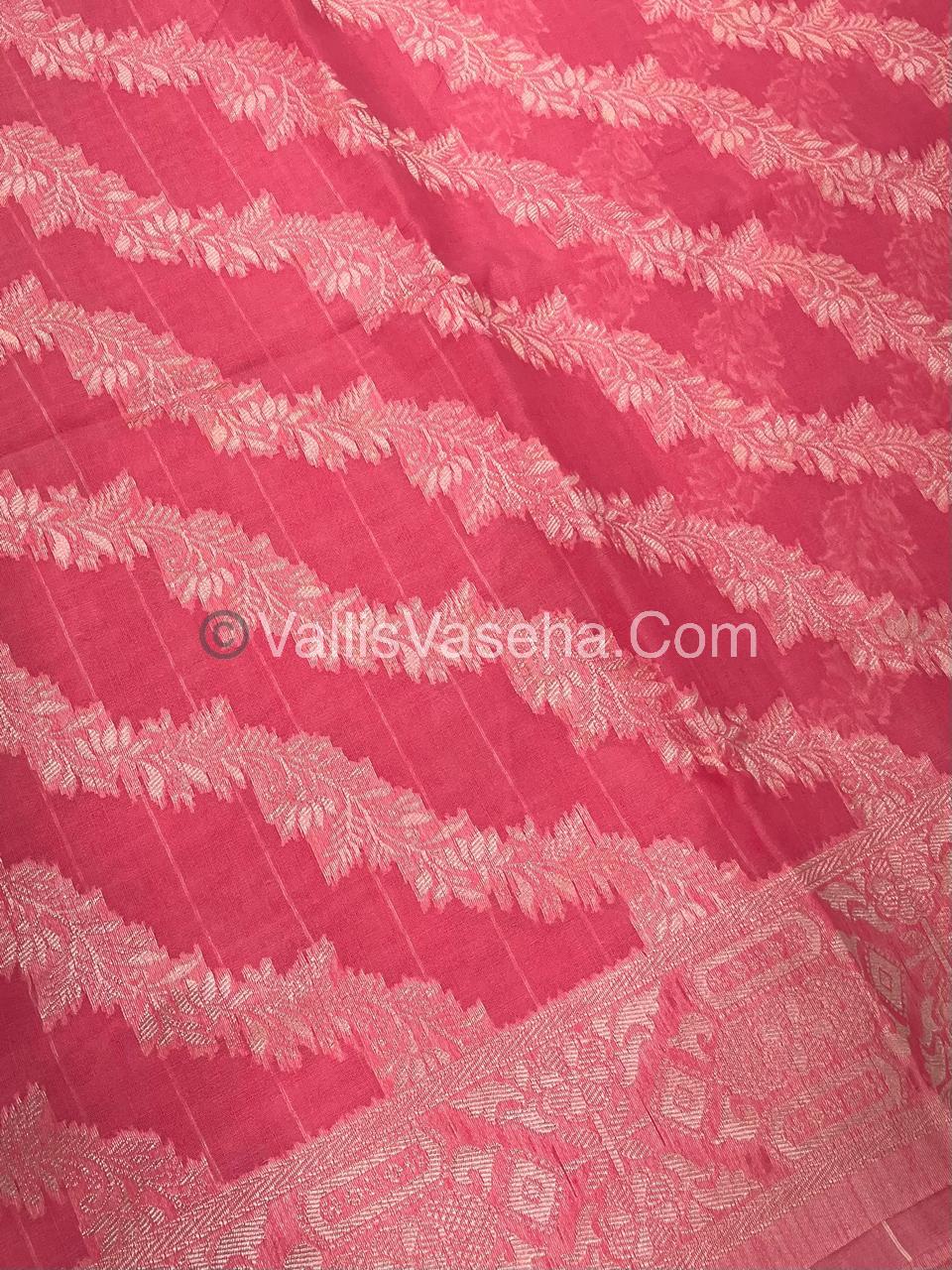Fancy Saree - Mixed Variety -Peach Shade - VVFBS003