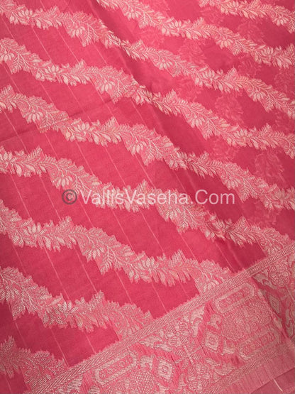 Fancy Saree - Mixed Variety -Peach Shade - VVFBS003