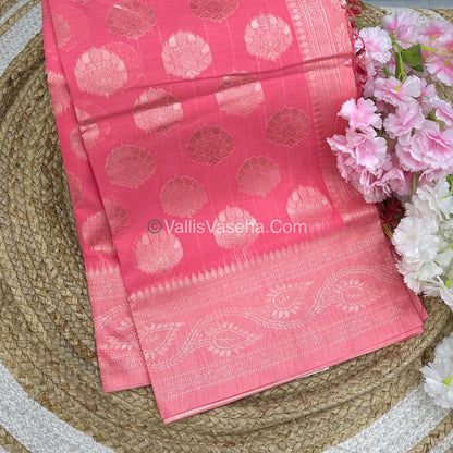 Fancy Saree - Mixed Variety -Peach Shade - VVFBS005