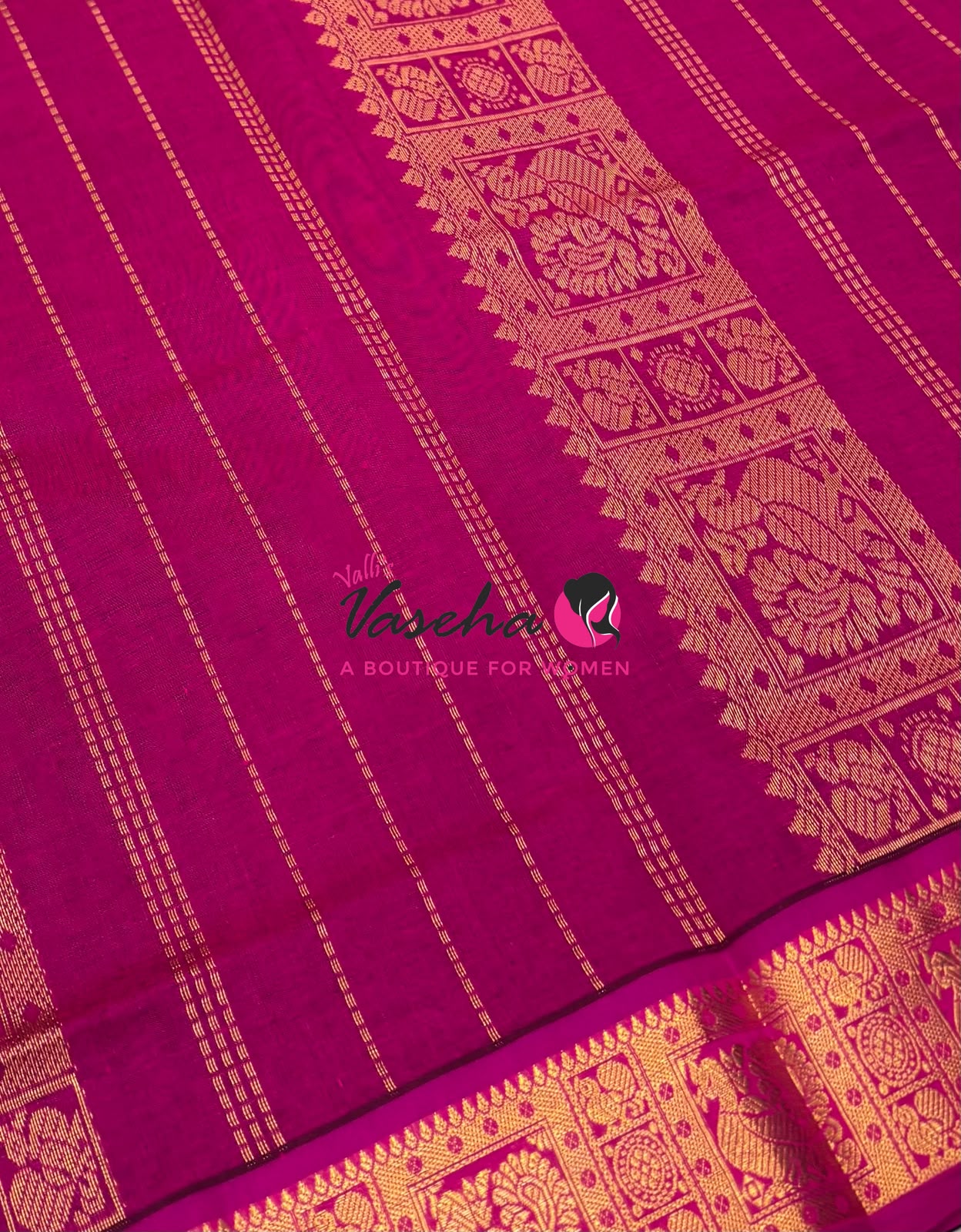 Semi Silk Cotton Saree Lakshadeepam Shade |VVSSC009