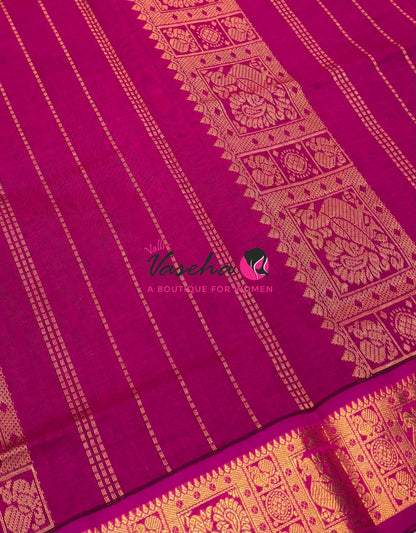 Semi Silk Cotton Saree Lakshadeepam Shade |VVSSC009
