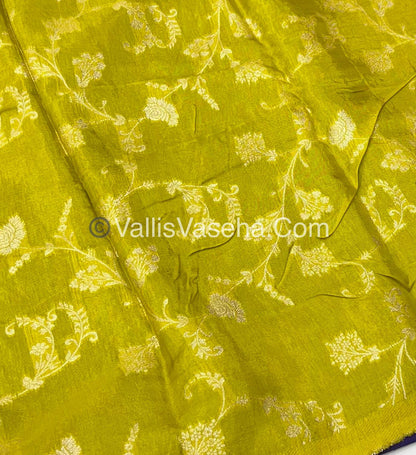Semi Viscose / Semi Mysore Crepe Silk Variety - Embossed Design - VVSMC002