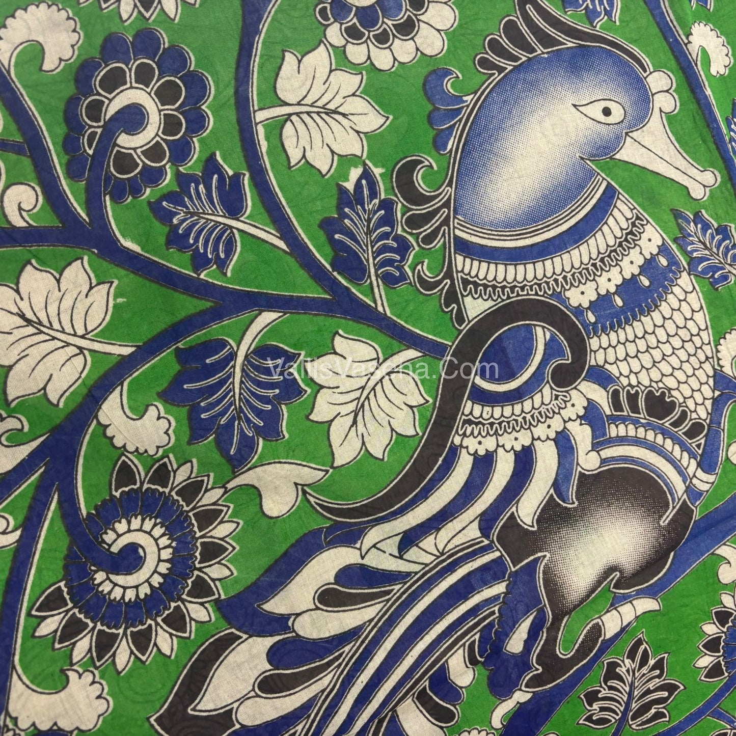 Pure Kalamkari Cotton Saree - VVPKC002