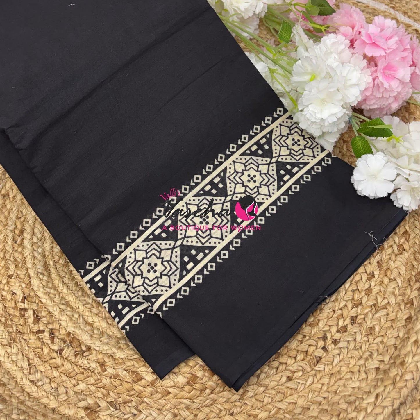 Pure Soft Mul Mul Cotton Sarees - Hand Block Prints - VVMMC011