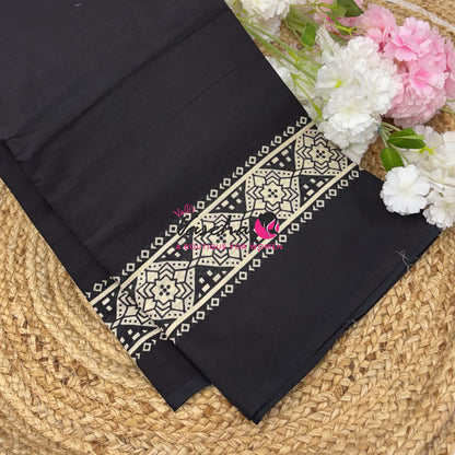 Pure Soft Mul Mul Cotton Sarees - Hand Block Prints - VVMMC011