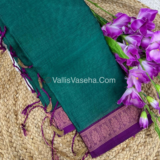 Dhaka Cotton Saree - VVDCS002