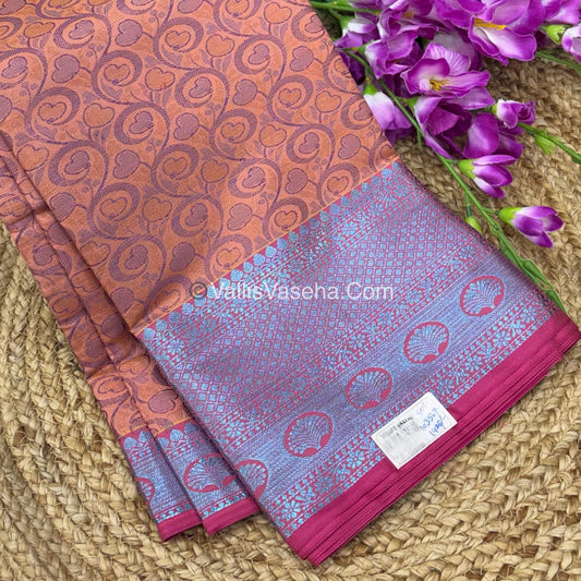 50% less - Offer Saree - Semi Soft silk Saree   - VVDS005