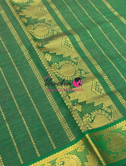 9 Yards |Semi Silk Cotton Saree | Vairavoosi  Design | VV9YSS001