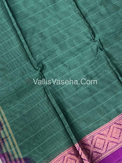 Dhaka Cotton Saree - VVDCS002