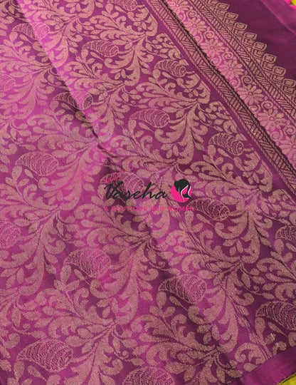 Half Mix - Pure Soft Silk Saree - VVPSS153
