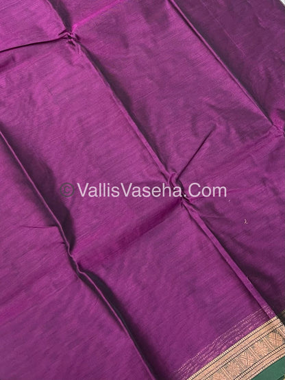 Dhaka Cotton Saree - VVDCS002