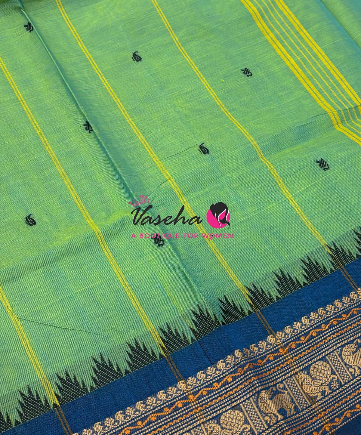 Chettinadu Cotton Saree - VVCCS003