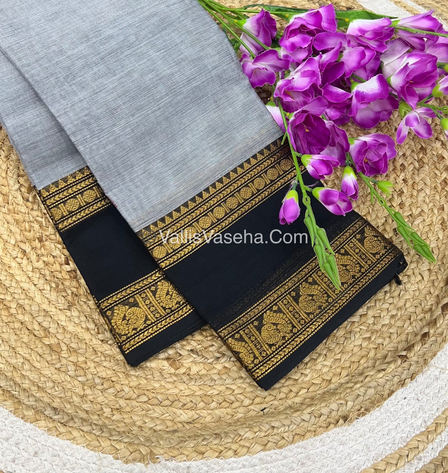 Kanchi Cotton Saree - VVKCS015