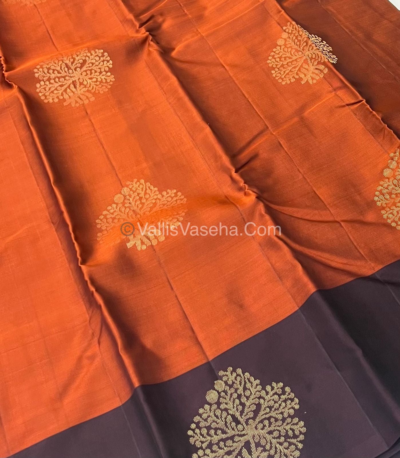 Half Mix - Pure Soft Silk Saree - VVPSS041