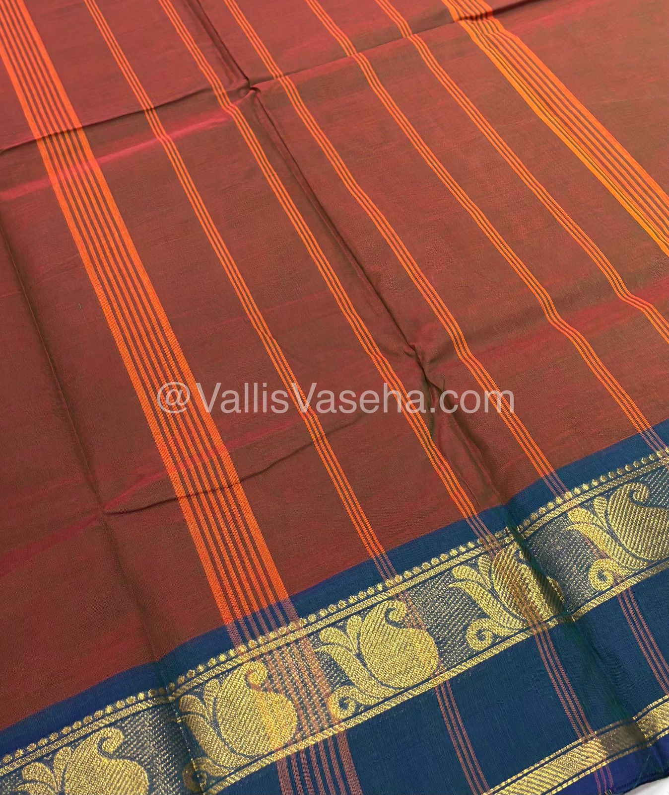 Kanchi Cotton Saree - VVKCS016
