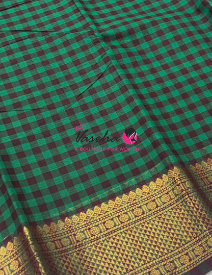 Chettinadu Cotton Saree - VVCCS004