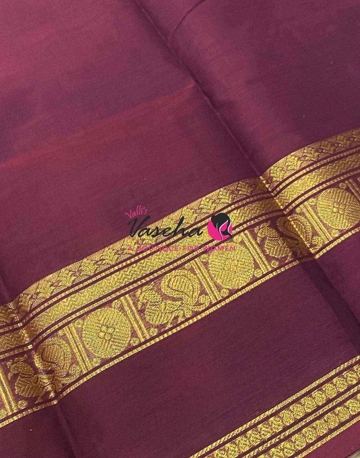 Kanchi Cotton Saree - VVKCS032