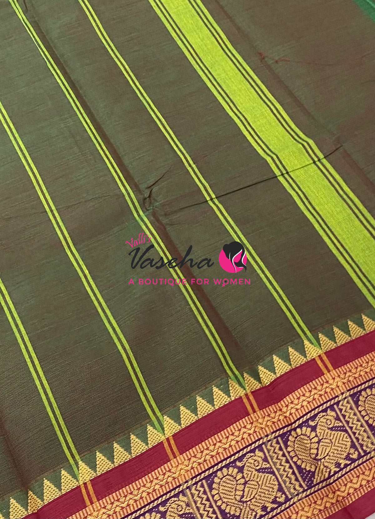 Chettinadu Cotton Saree - VVCCS003