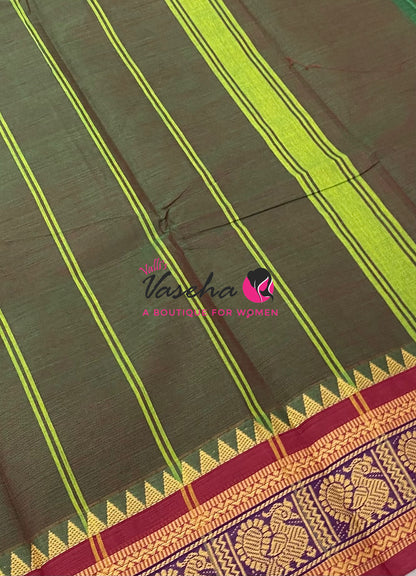 Chettinadu Cotton Saree - VVCCS003