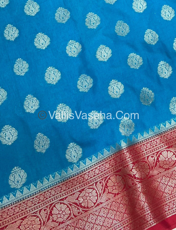 40% less - Offer Saree - Semi Soft Silk  Saree - VVDS005