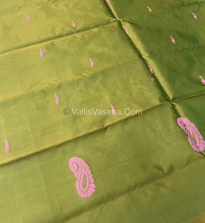 Vazhai Pattu Saree / Banana Pith - With Blouse - VVVPS001