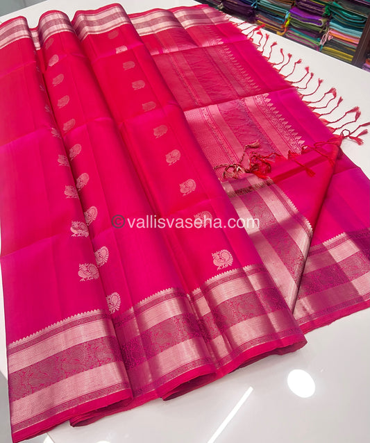 Pure Soft Silk Saree - Pink Shade - VVPSS063