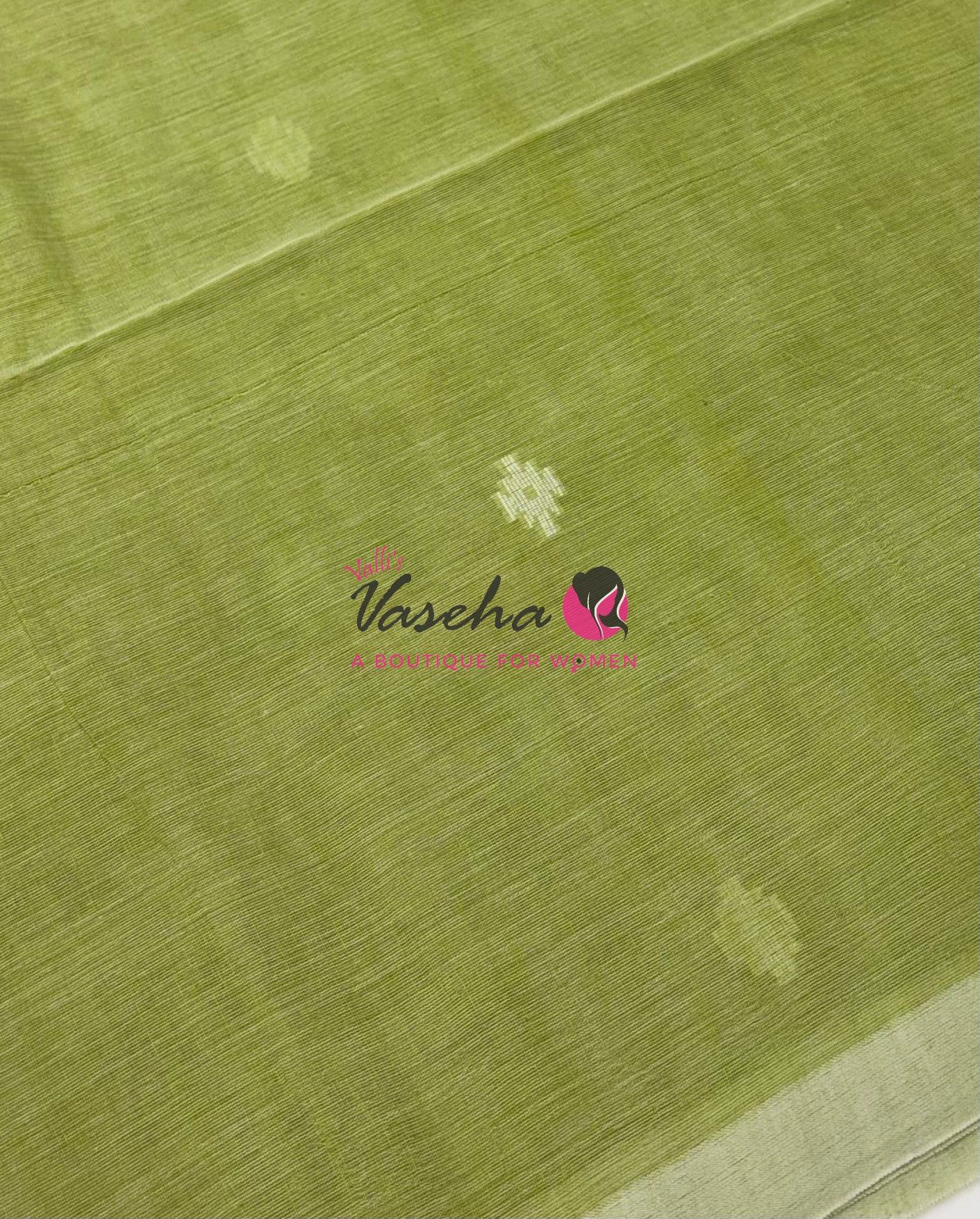 Bengal Kaddhi Cotton Saree | VVBKC002 | Green Shade
