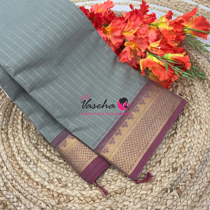 Kanchi Cotton Saree - VVKCS027