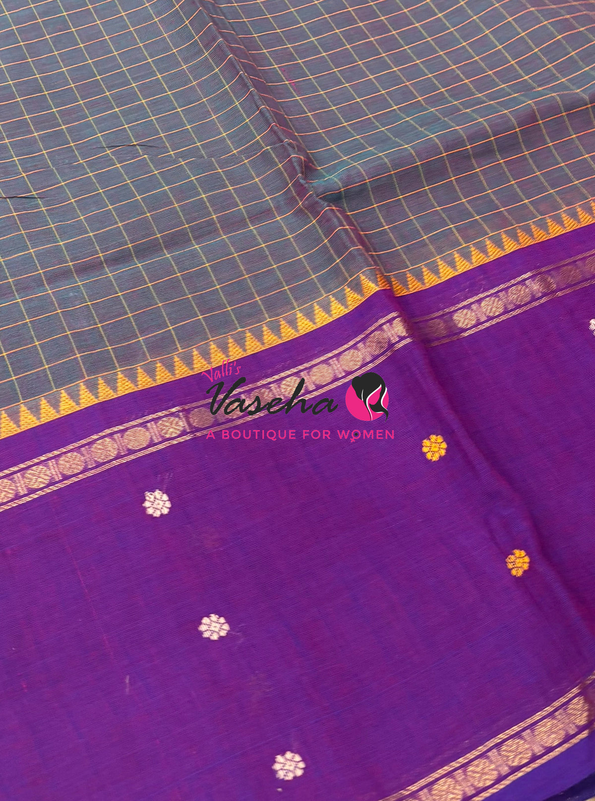 Chettinadu Cotton Saree - VVCCS003