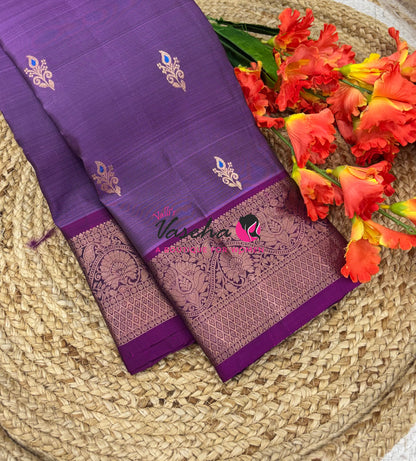 Half Mix - Pure Soft Silk Saree - VVPSS031