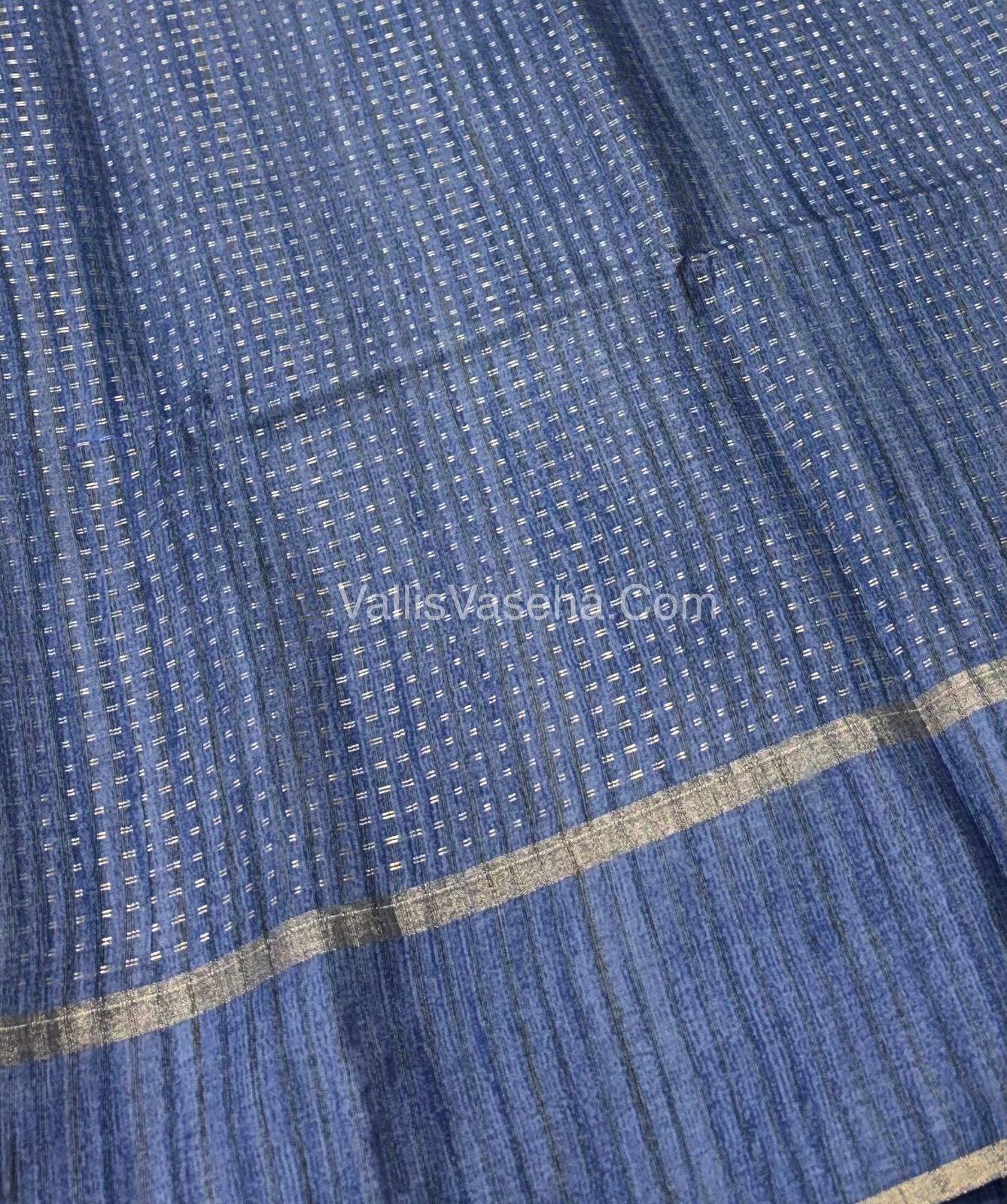 Semi Tussar Silk - Vairavoosi Design - Multi colour - VVSTS038