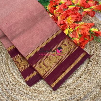 Kanchi Cotton Saree - VVKCS032