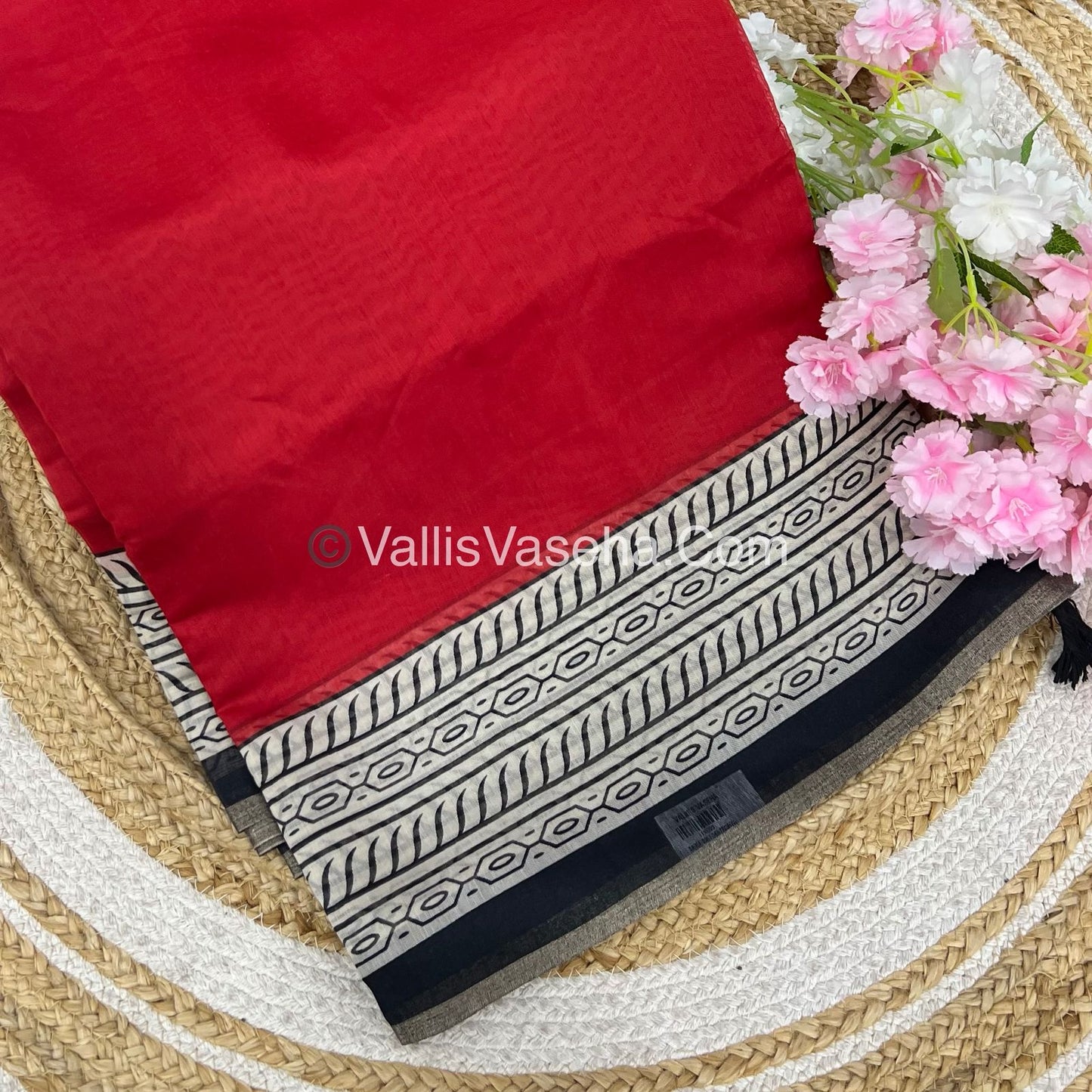 Casual Wear - Fancy Semi Chanderi Saree  - VVFMC006