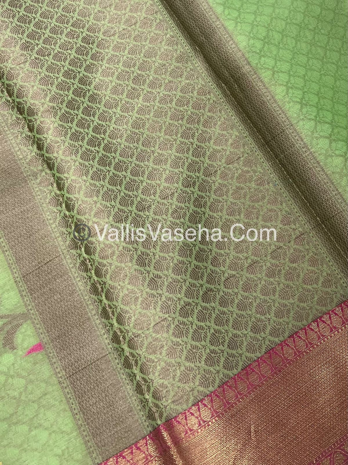 40% less - Offer Saree - semi Banarsi Saree - VVDS006