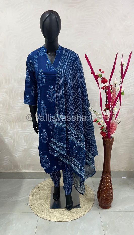 Ready Made - Salwar, Kameez & Duppatta(3pc) - Printed - VVRMS001