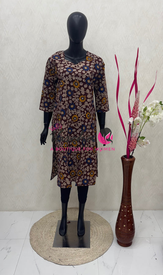 Ready Made - Kalamkari Kurti -VVRKK001
