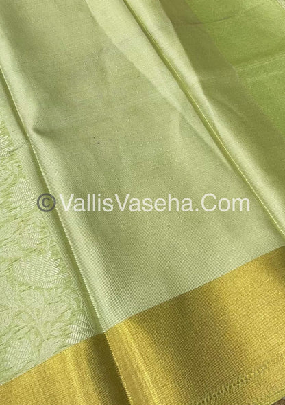 Semi Bridal Tissue Sarees |Celebrity Hit Design | Pista Green Shade |VVCTS001