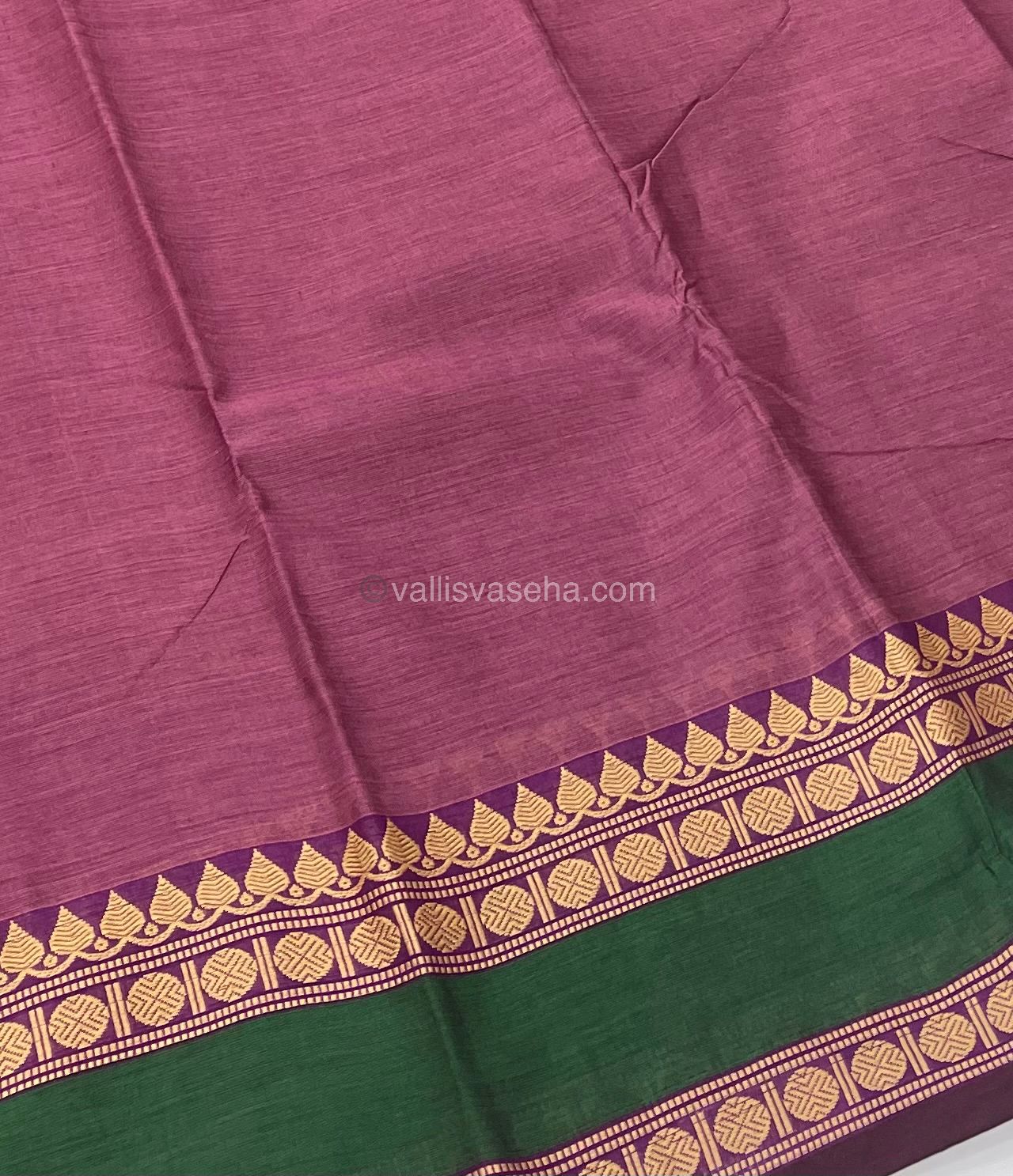 Kanchi Cotton Saree - VVKCS005