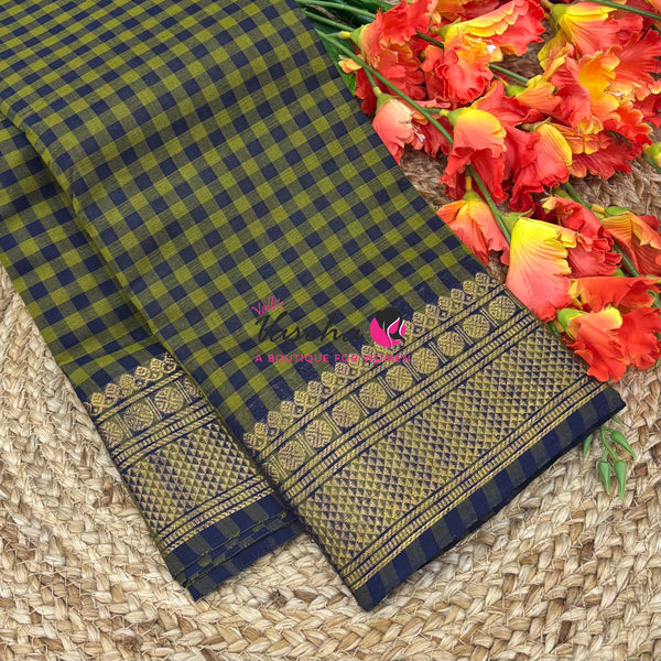 Chettinadu Cotton Saree - VVCCS004