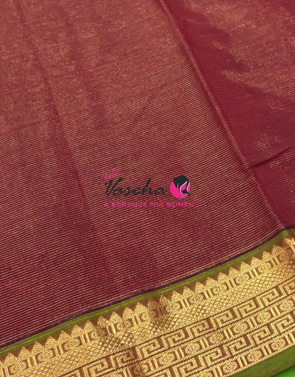 Semi Silk Cotton Saree | Vairavoosi  Design |VVSSC017