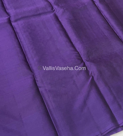 Half Mix - Pure Soft Silk Saree - VVPSS040