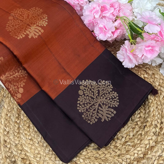 Half Mix - Pure Soft Silk Saree - VVPSS041
