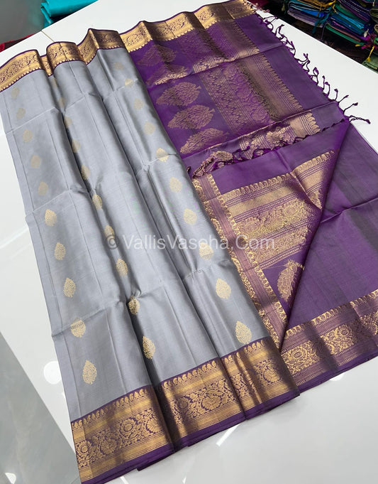 Pure Soft Silk Saree - Kanchi Border - VVPSS015