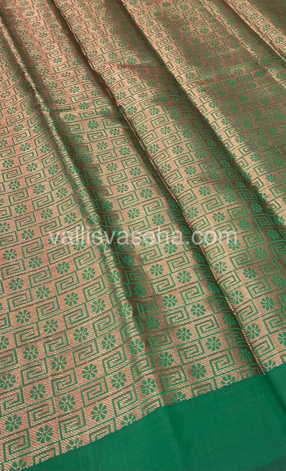 Banarasi - Copper Zari Saree - VVCZ001