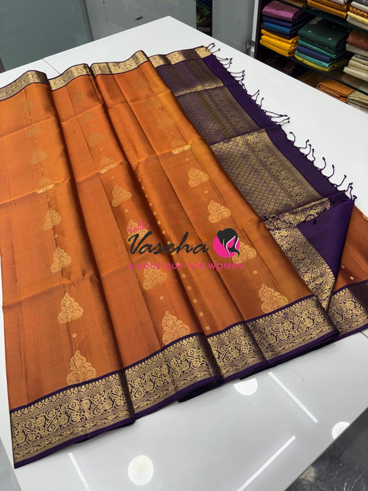 Pure Soft Silk Saree - Kanchi Border  - VVPSS015