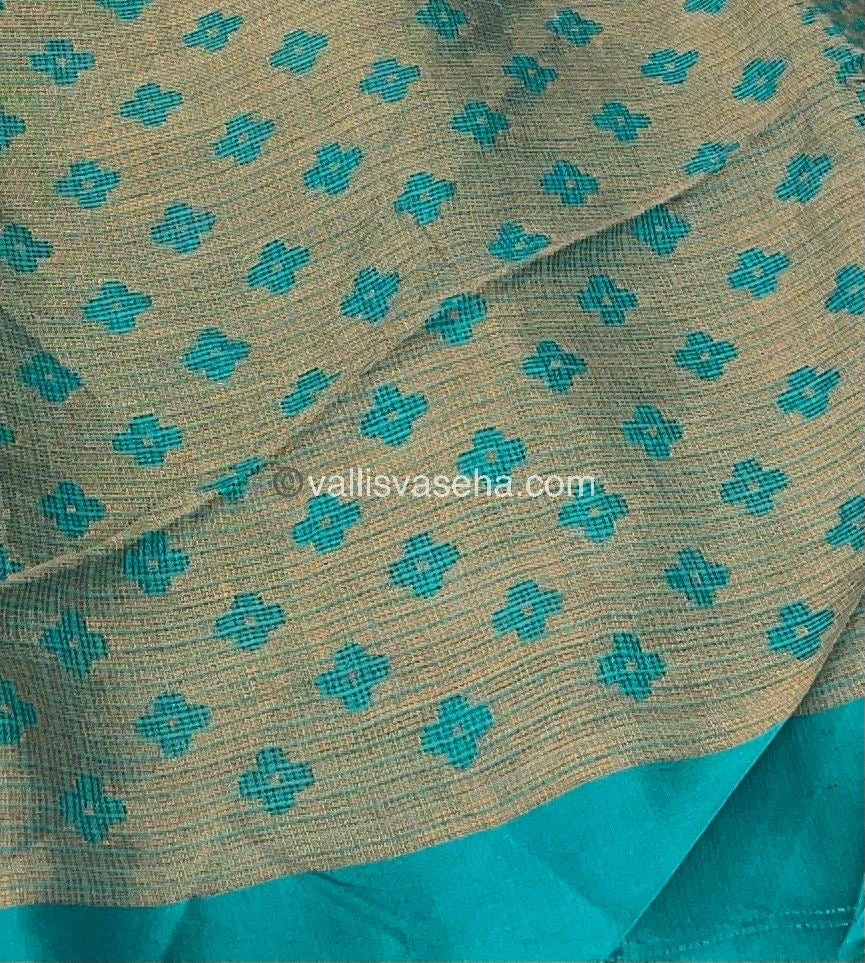 Mixed Cotton Brasso Saree - VVBS001