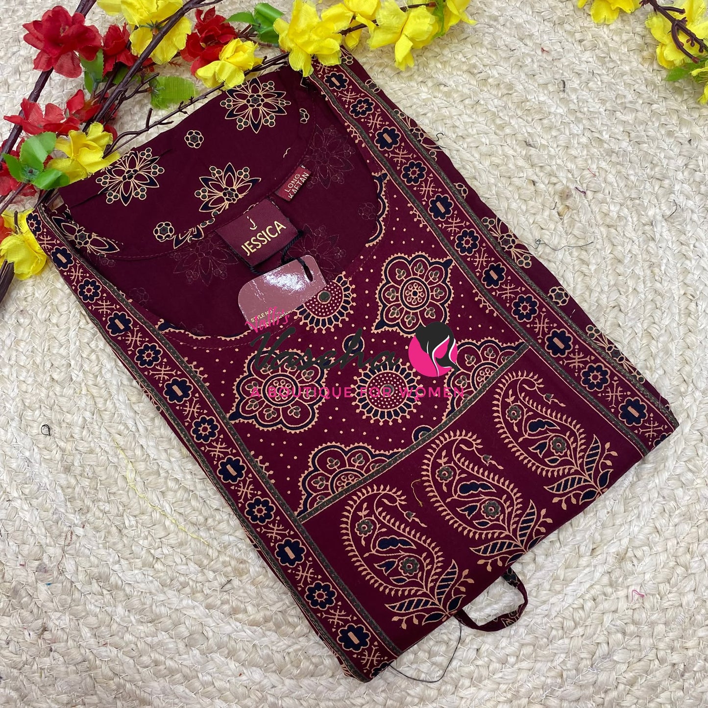 Long Kaftan  - Nighties - VVJN001