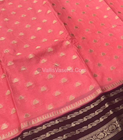 Semi Georgette / Semi Mysore Viscose Silk Variety  - VVSMC003